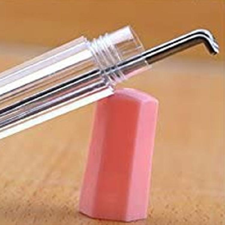 Contenitore per Aghi da Cucito in Plastica, Flacone per Spille, Contenitore per Perline e Bottoni, Tubo Trasparente per Conservazione Aghi da Cucito (4 Pezzi)