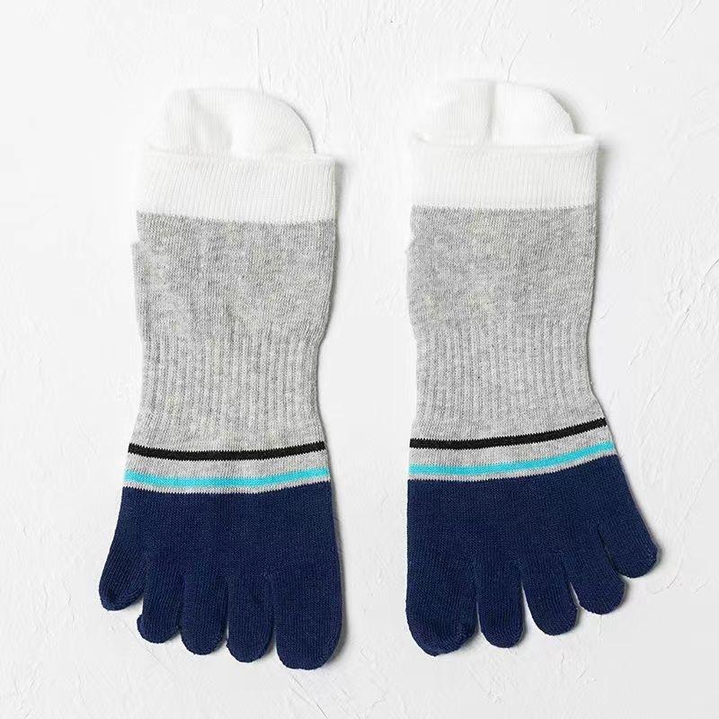 

Men s and Women s Five-finger Socks Made of Pure Cotton for Spring and Autumn, Short Leg, Versatile, Deodorizing, Sweat-absorbing and Breathable 1 pair білий