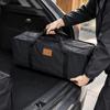 Black Travel Picnic Handbag 600D Oxford Cloth Canvas Canopy Pole Bag  Outdoor Supplies