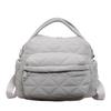 Women Quilted Sling Backpack Convertible Shoulder Bag Crossbody Purse with Handles Handbag for Travel Work Daily Errands