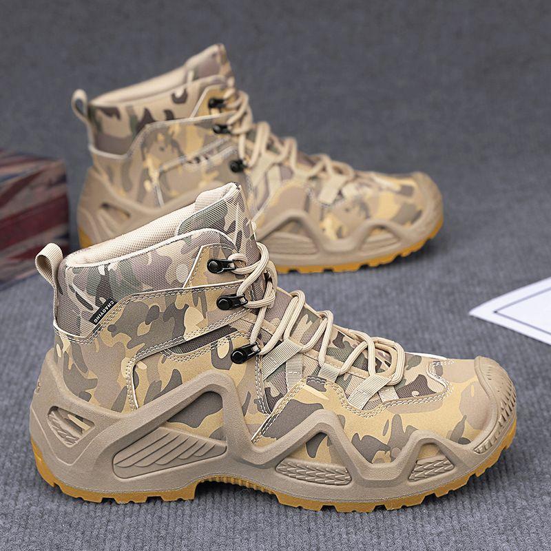 Herren Outdoor Wanderschuhe Verschleißfest Bequem Niedrig Geschnittene Schneestiefel
