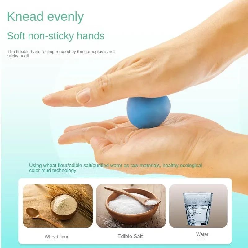 Non-Toxic Creative Diy Handmade Mold Tool Ice Cream Noodles Machine Colorful Plasticine Making Toys Kids Play House Toys Colored Clay Gift