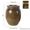 Naijiang Ceramic Rice Storage Jar with Lid