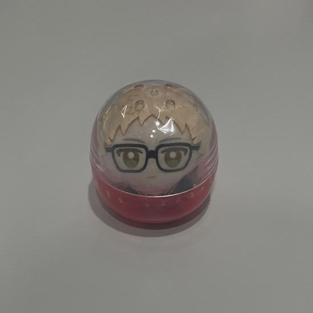 

Плюшевая кукла Гача Хайкю - Цукишима Кей