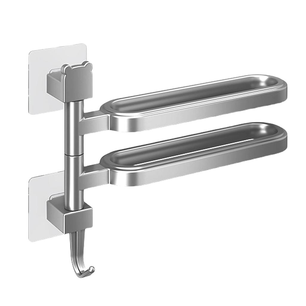 Moderní designy Držák na ručníky bez vrtání Snadná instalace Pevný Vodotěsný Nerezavějící pro různé styly Denní použití