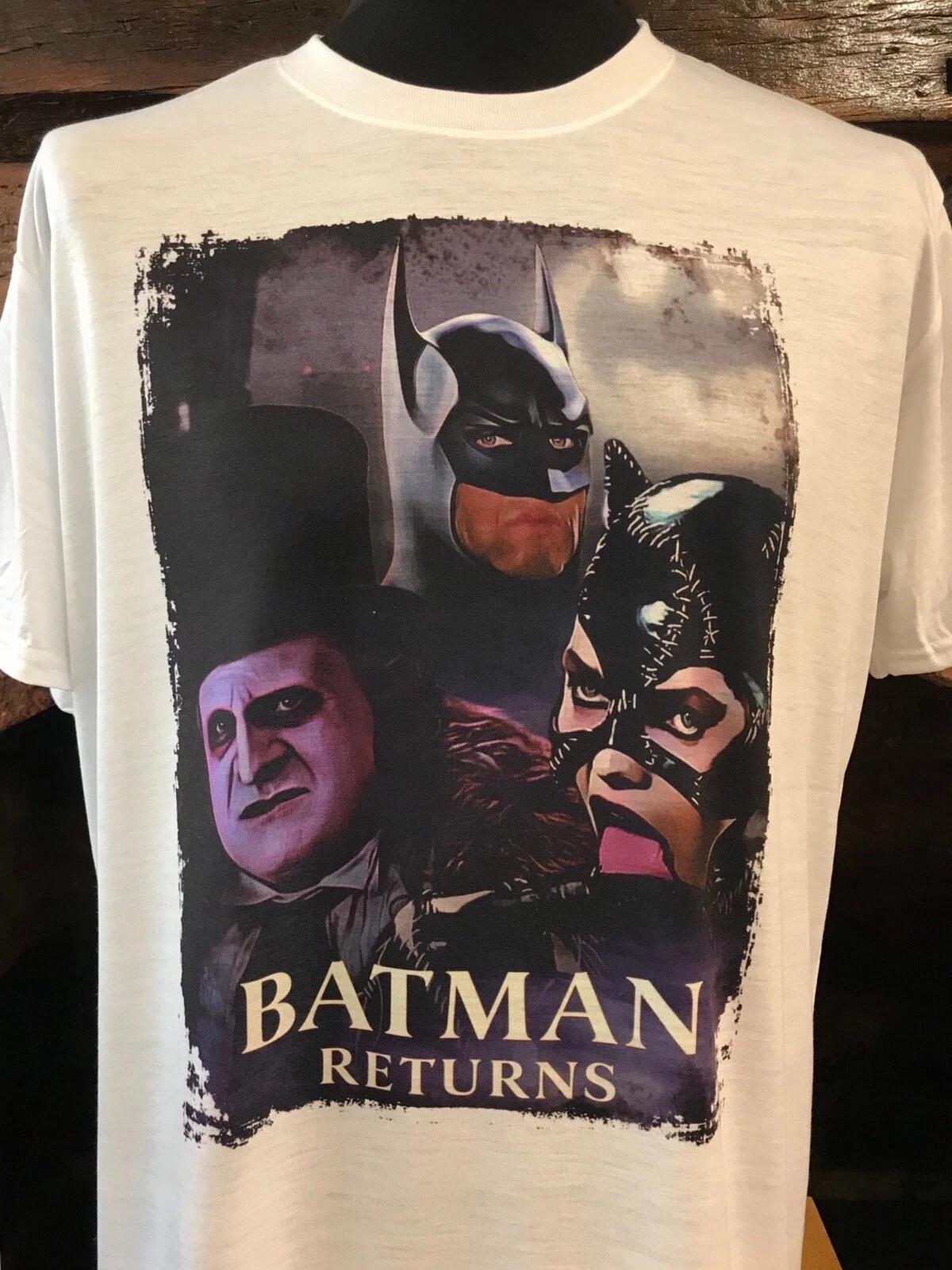 

Batman Returns 100% Cotton T-shirt Mens Tees Top - Mens & Women s sizes S-XXL - custom Catwoman 90s M L XL S