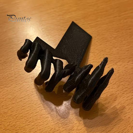 Horror Theme Bookmark Gothic Creepy Demon Claw Bookmark, 3D Printed Scary Halloween Gift Idea Hand for Book Lovers, Bookshelf Decor
