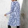 Plus Size Women Long Sleeve Open Front Loose Outerwear Casual Fashion Cardigan