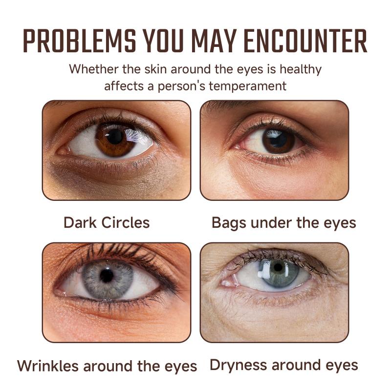 Coffee Eye Serum Eye Bag Puffiness Removal Lightening Fine Lines Firming Nourish Moisturizing Lift Anti Dark Circles Eye