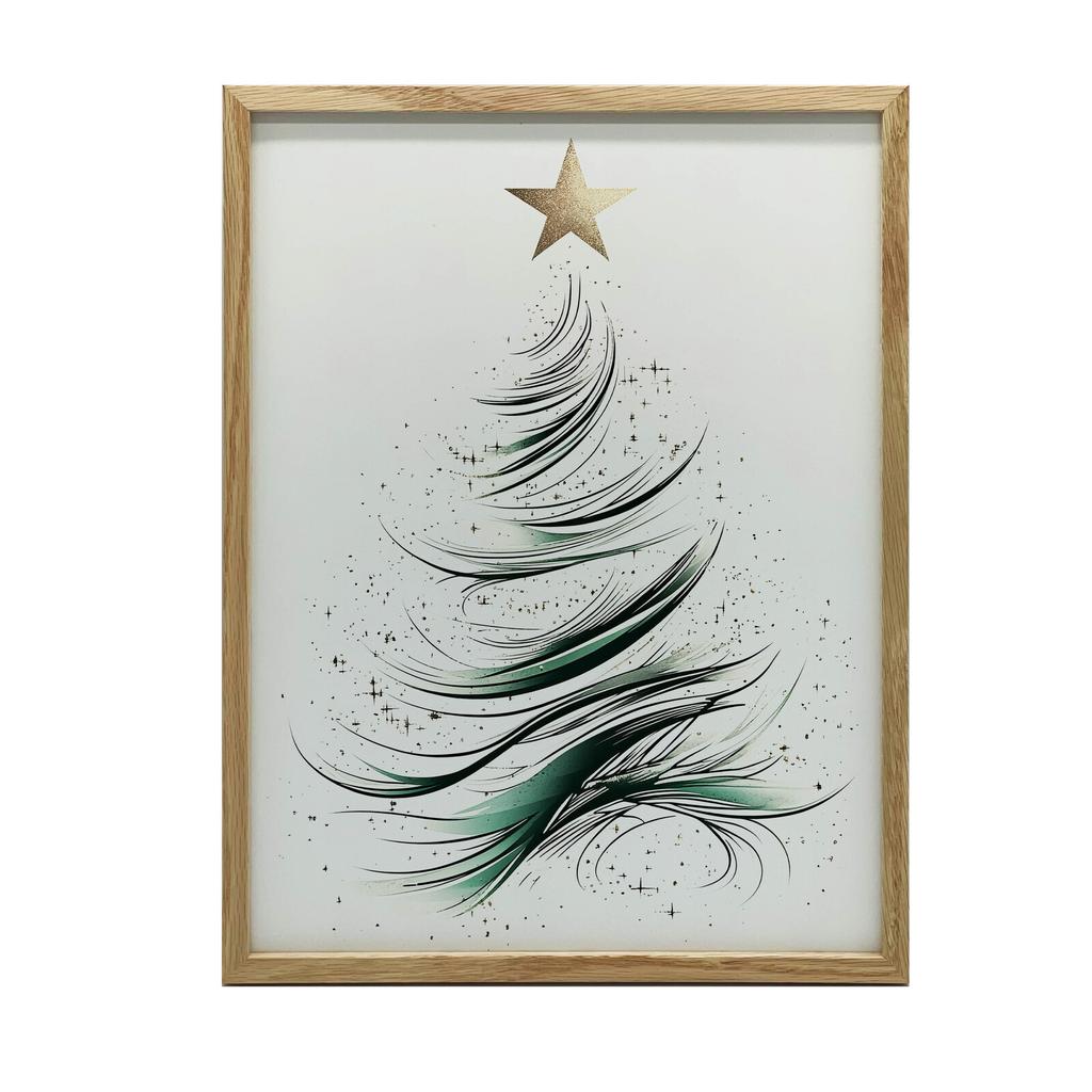 Christmas Glow Christmas Glow, 70X100 Cm, Unframed, Premium Canvas On Stretcher
