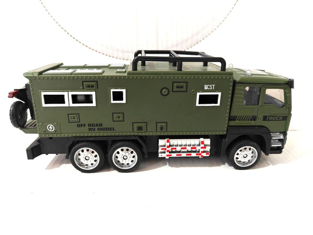 2026 Inertial Off-road Alloy RV Toy Car Model for Kids