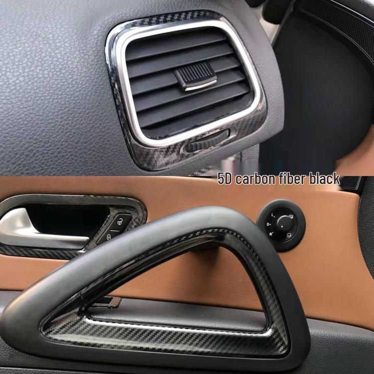Volkswagen Scirocco 15-16 Center Console Anti-Scratch Protective Film Sticker