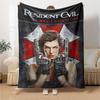 1pc Resident Evil Blanket Soft Warm Throw for Home, Office, Travel All Season Cozy Bedding Gift, Office Cozy AccessoryB3