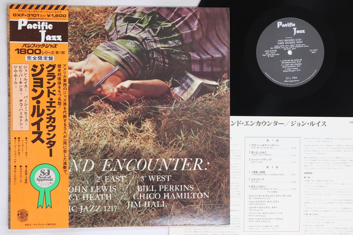 

LP Record JOHN LEWIS - Grand Encounter GXF3101PJ1217 PACIFIC JAZZ 1978 Japan Obi Jazz Used