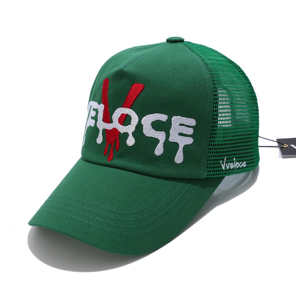 Bwibelloche Tv Ball Cap Soft Fit Green Mesh