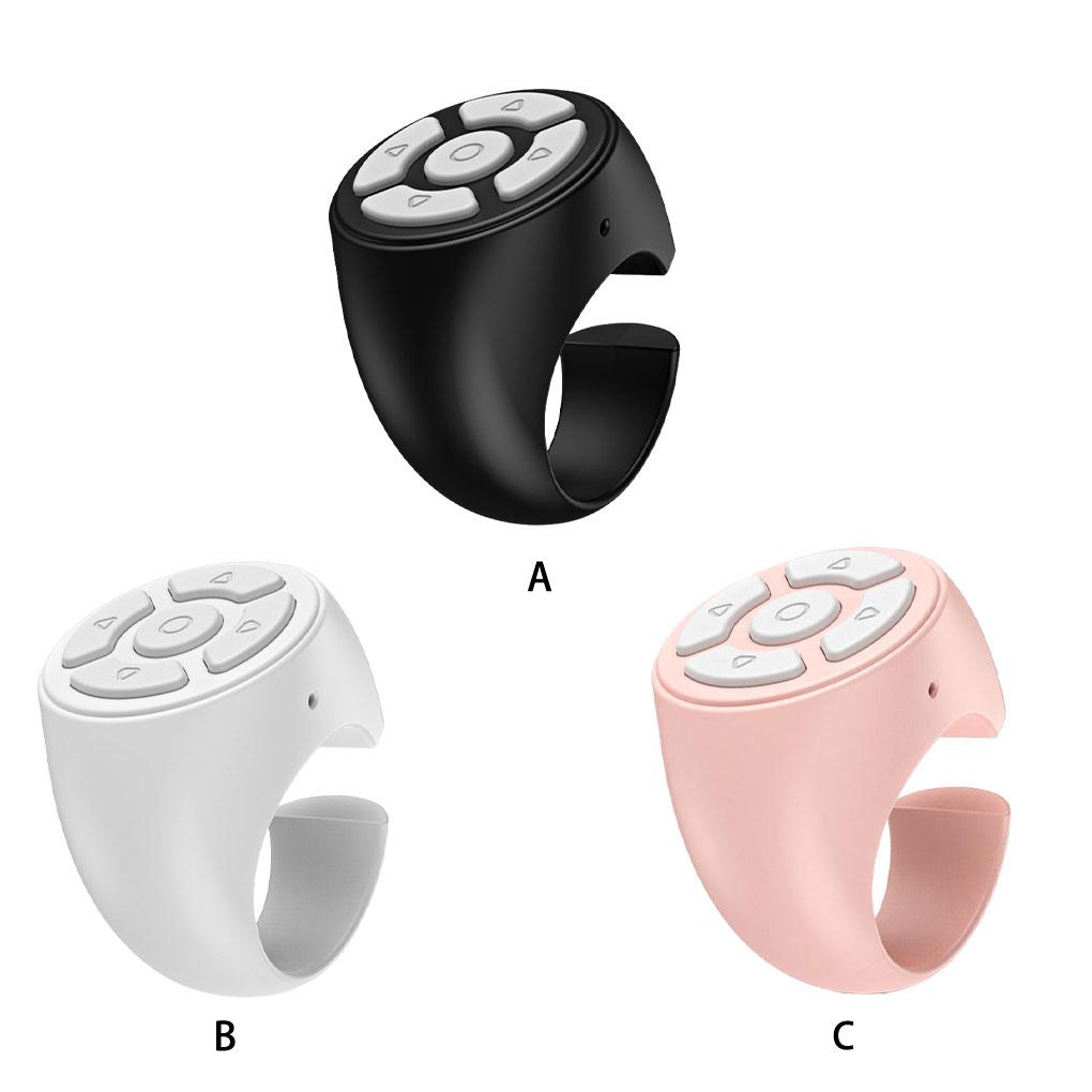 Bluetooth Ring Remote Control Free Hands Anywhere Anytime Tablet Phone Camera Controller High Energy