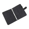 A5 A6 No Inner Pages Felt Shell Fabric Notebook Loose Leaf Notebook Inner Page Ring Binder Stationery Gift Student Supplies