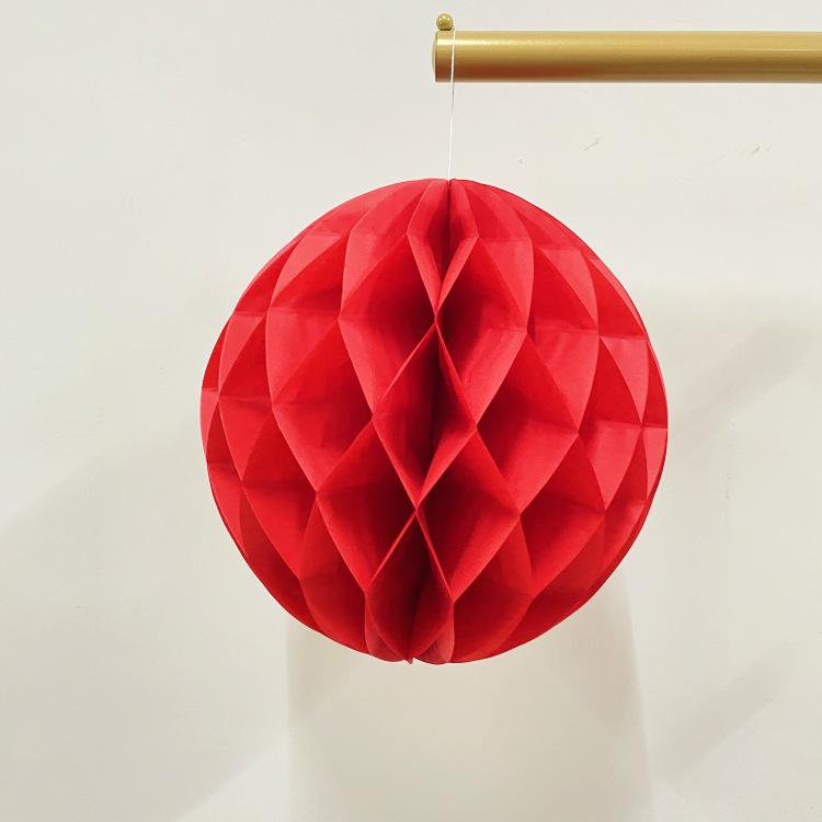 

Honeycomb Ball Paper Garland Lantern for Birthday, Wedding, or Party Decorations