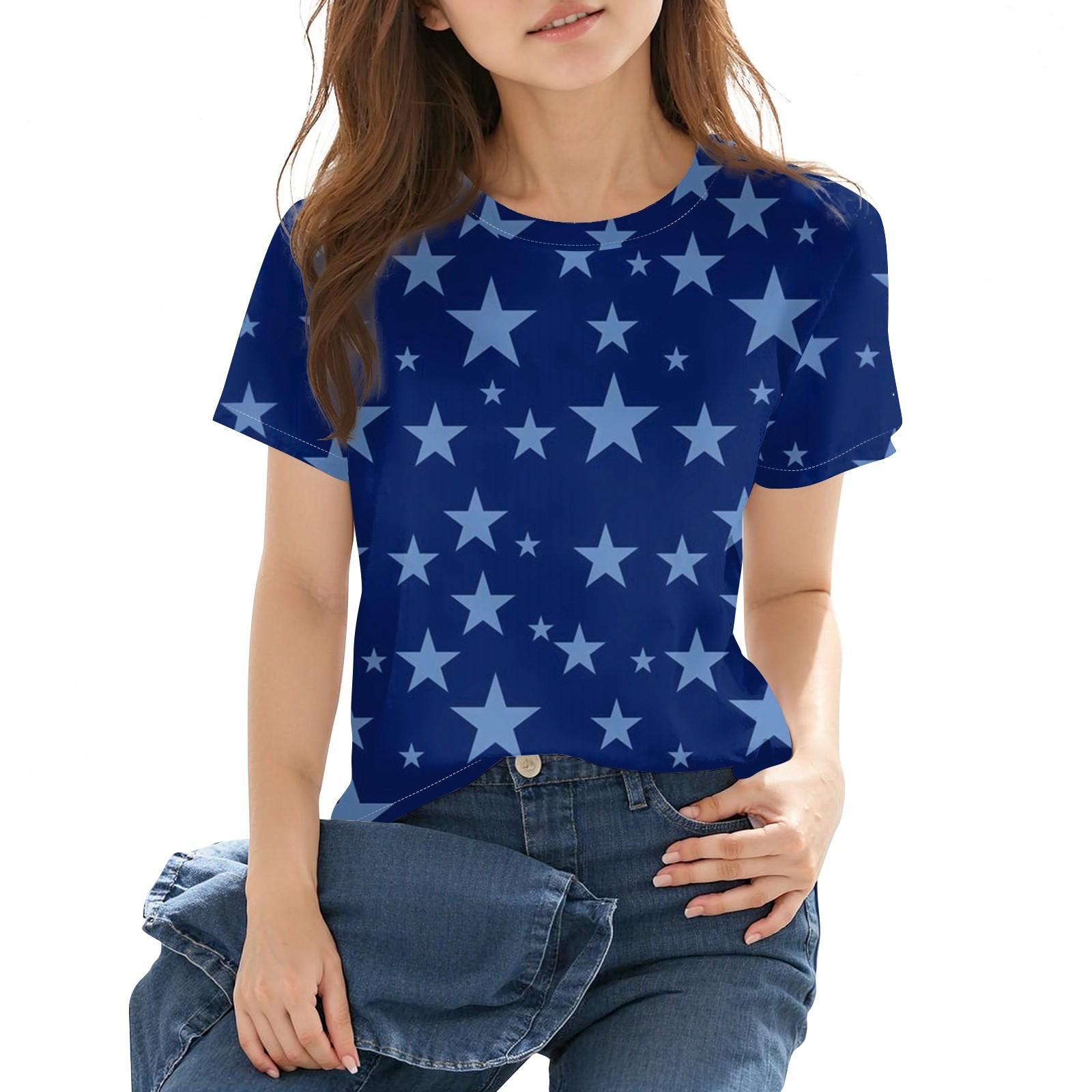 

Детская повседневная футболка с короткими рукавами и круглым вырезом с принтом, модная 110