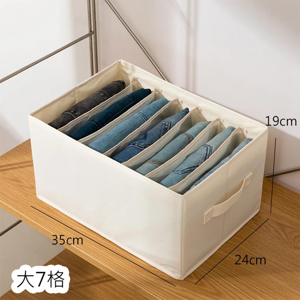 New Washable Oxford Fabric Folding CD Storage Box Underwear Foldable Bins Toys Organizer With Lid Storage Basket Laundry Basket