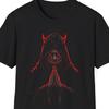 Hooded Grim Reaper Design Gothic T Shirt Halloween Birthday