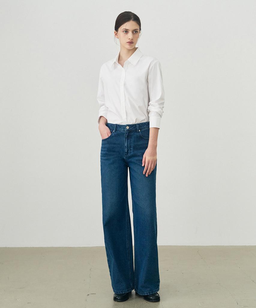Deuloupisumeon Wrinkle-Free Slim Line Shirt [White]
