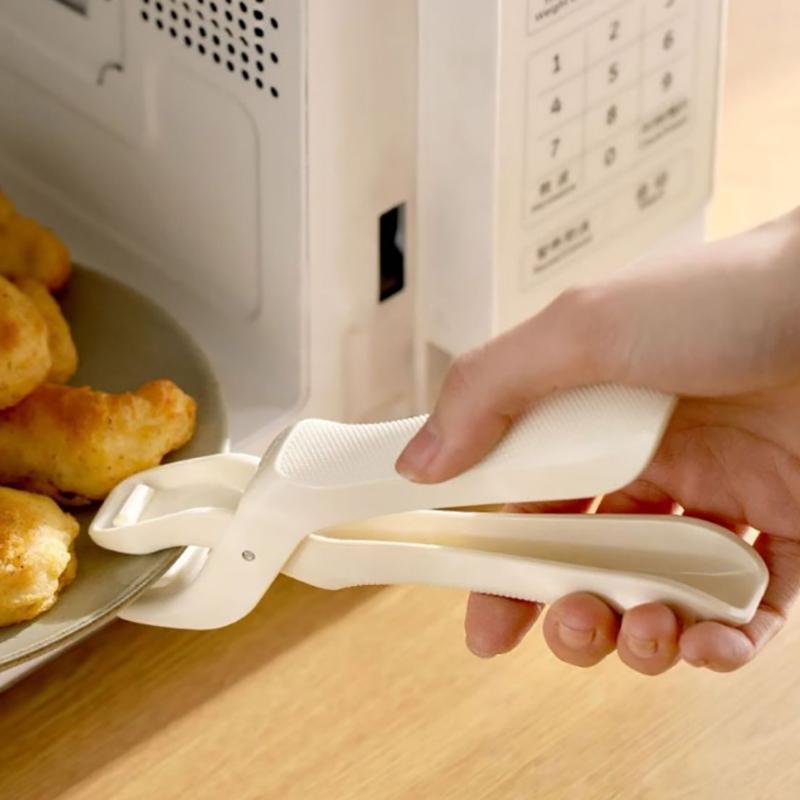 Protiskluzový klip proti opaření Kleště na misky na jídlo Silikonový držák proti opaření Uchopovač Odolný klip na kuchyňskou mísu