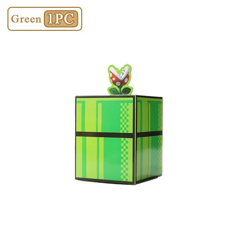 1-40PCS Game Themed Candy Boxes Birthday Party Gift Bags Hospitality Boxes Brick Pipe Pentagram Boxes Home Party Decorations