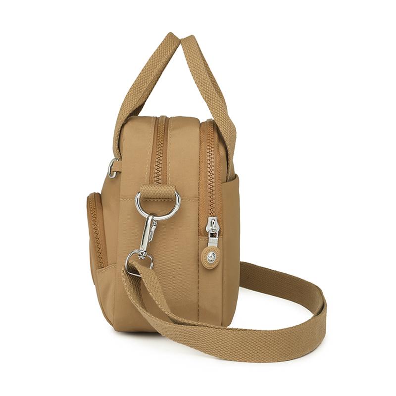 Leichte Umhängetasche mit mehreren Fächern für Mütter mittleren Alters und ältere Mütter Handytasche Reisehandtasche