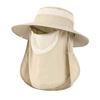 Men and Women's Summer Sun Hat Outdoor Breathable Sun Hat Big Brim Fisherman Hat Neck Protection Fishing Hat Sun Protection Hat Sun Protection Hat