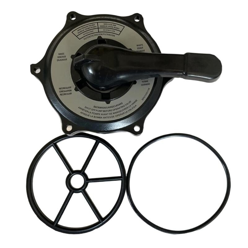 

Key Cover and Handle Assembly Replacement Pool Sand Filter Pump Part for Multiple Port Valves SPX0710X32, SP0710X62 1