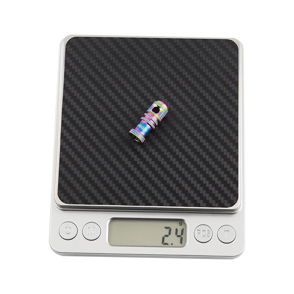 6Pcs Bike Presta Valve Stem Caps with Valve Core Removal Function Bike Presta Valve Air Dust Stem Covers for MTB Road Bicycle