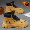 Men Thickened Fleece Lined Waterproof Anti Slip Warm Martin Snow Boots