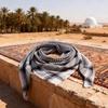 Pañuelo de Cabeza Árabe Jacquard para Hombre - Estilo EAU, Influencia de Dubái y Arabia Saudita