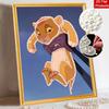 Creative Pearl Art Painting Based On Classic Scenes In Disney Pearl Painting The Lion King 5D DIY Pearl Embroidery Mosaic Cross Stitch Kit Home Decor