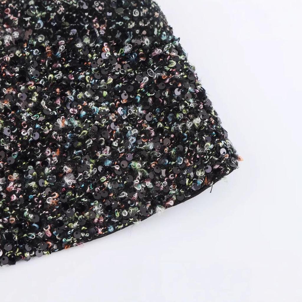 Spring 2025 Women's European-American Sequin Dress: Elegant, Fashionable, Sexy