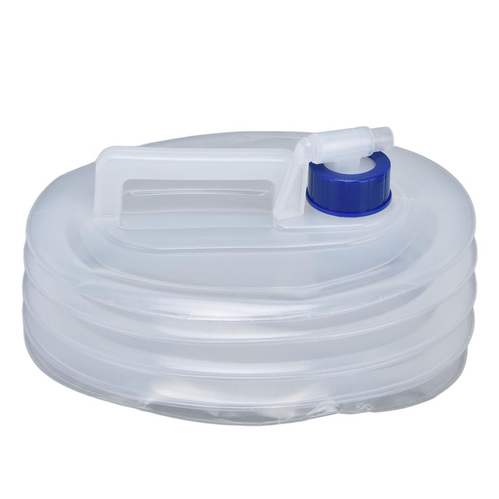 Foldable Camping Water Container Large Capacity Safe Poisonless Portable Lightweight Widely Used