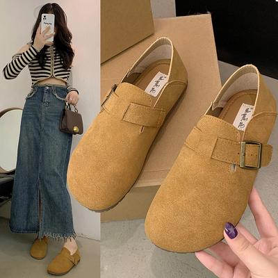 Classic Cork Clogs Slippers for Women Men Soft Insoles Suede Sandals with Arch Support Fashion Beach Shoes Home Mules