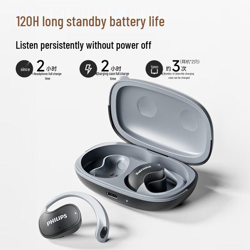 Philips TAT2708 Sports Ear-Hook Bluetooth Earbuds