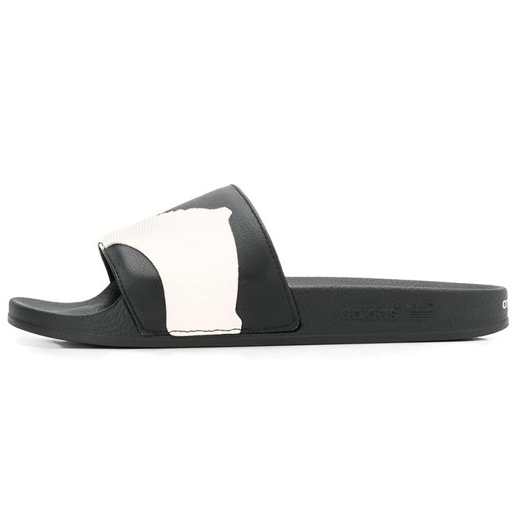 

Adidas Y-3 Adilette Slide Черно-белые мужские кроссовки F97498