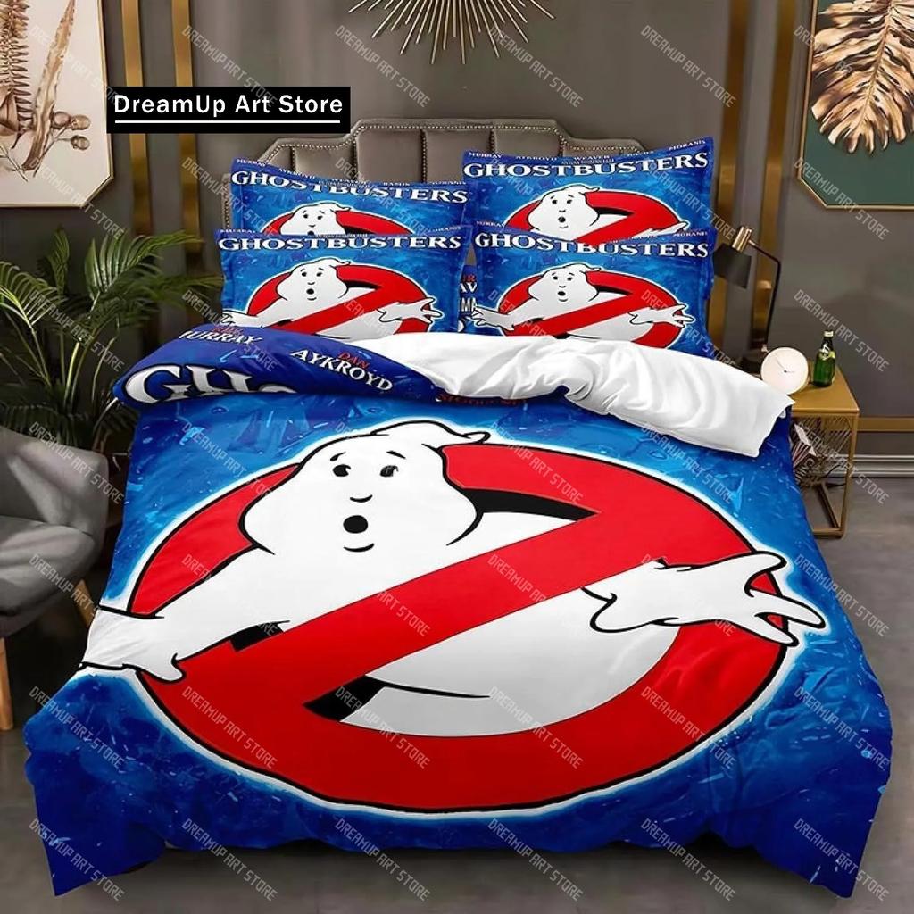 Ghostbusters Bedding Set 3D Printed Film Characters Cover Duvet Single Twin Full Queen King Size Bed Set For Aldult Children