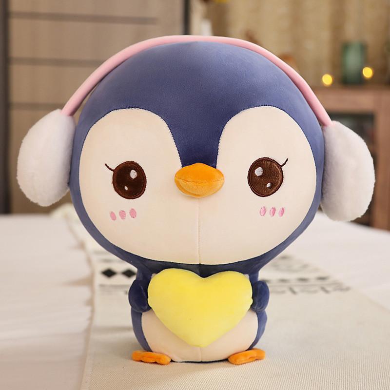 

Adorable Plush Penguin Pillow With Soft Pp Cotton Filling Perfect For Kids Gift 20cm/7.87in