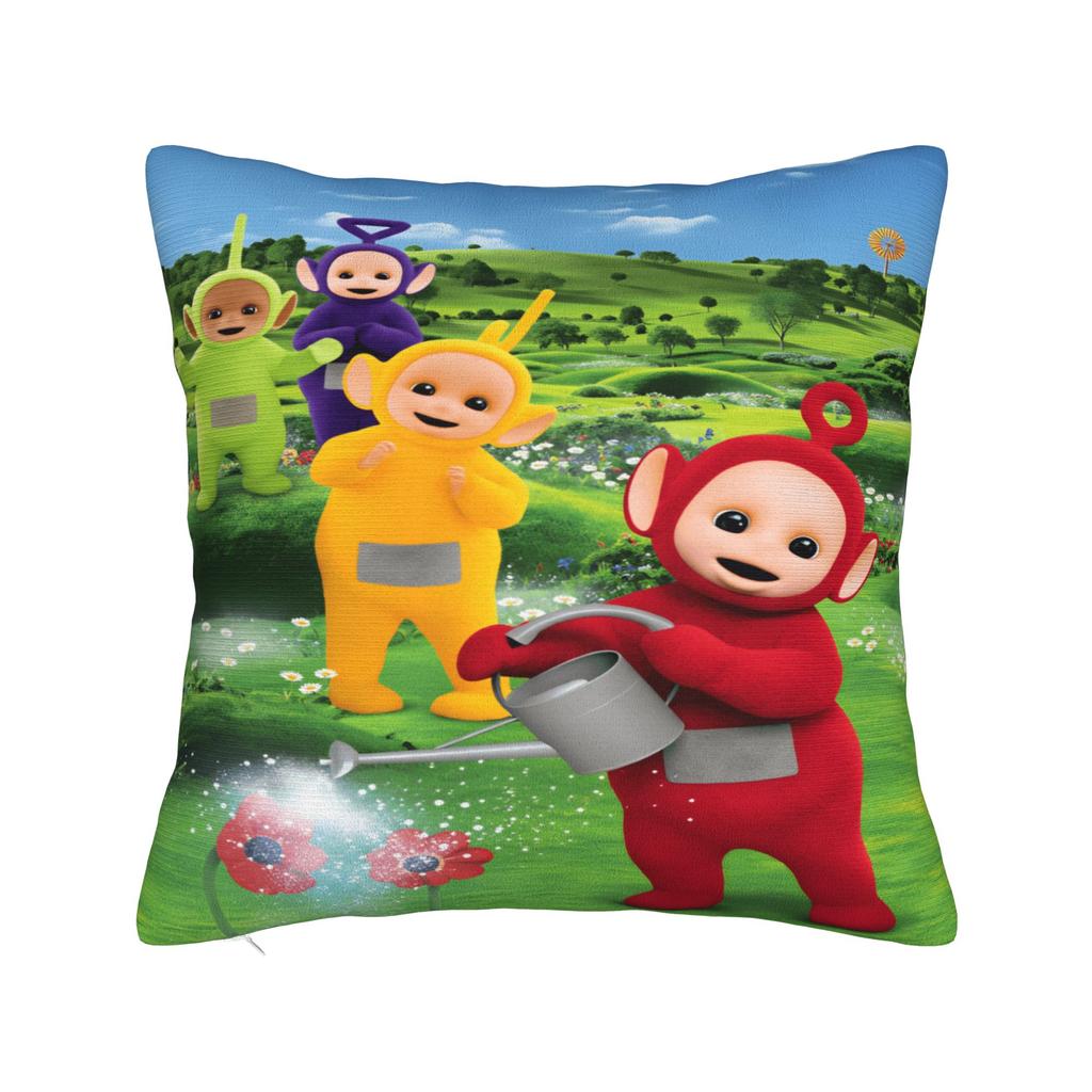 T-TeletubbiesED Pillow Case Retro Trendy Pillow Cover Comfy Pillowcases For Living Room Bed Chair