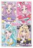 Coris Detective Precure Glitter Clear Card Gum, Soda Flavor, GumCandy Toy [BOX Set of 15]