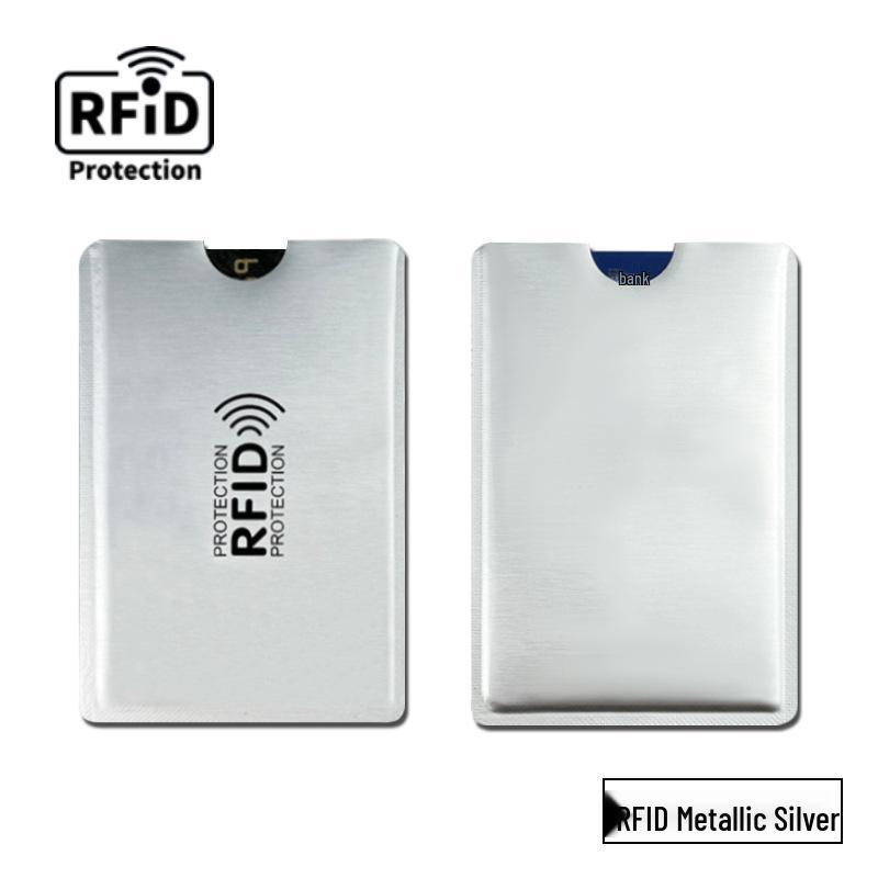 

Трансграничный RFID-экранирующий противокражный держатель для карт с лазерной антимагнитной защитой, алюминиевой фольгой и слотом для ID-документов
