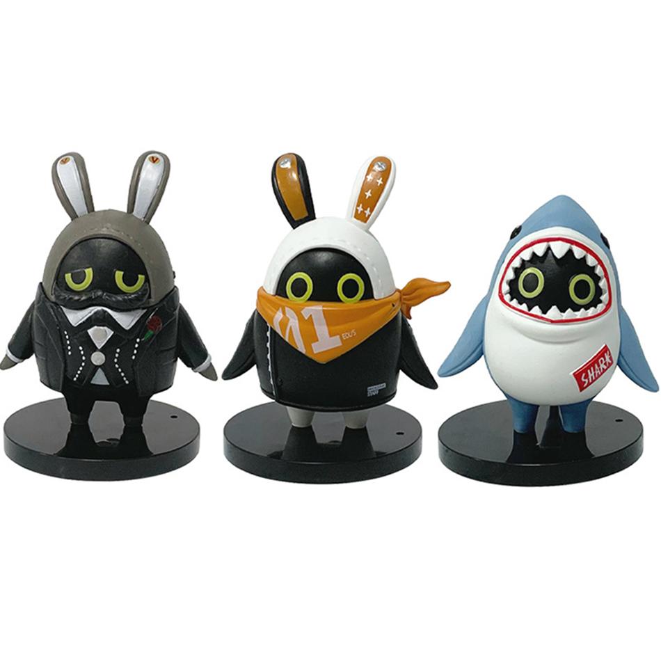 Zenless Zone Zero Anime Toy The ZZZ Bangboo EOUS Sharkboo Game Cute The Bangboo Peripheral Kawaii Pvc Figures Toy Gifts