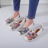 Spring new cloth shoes women's shoes non-slip soft sole trend versatile canvas shoes one-pedal fisherman shoes