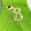 Embroidered Letter Stocking Decoration Multi-Function Parties Decoration For Doors Window