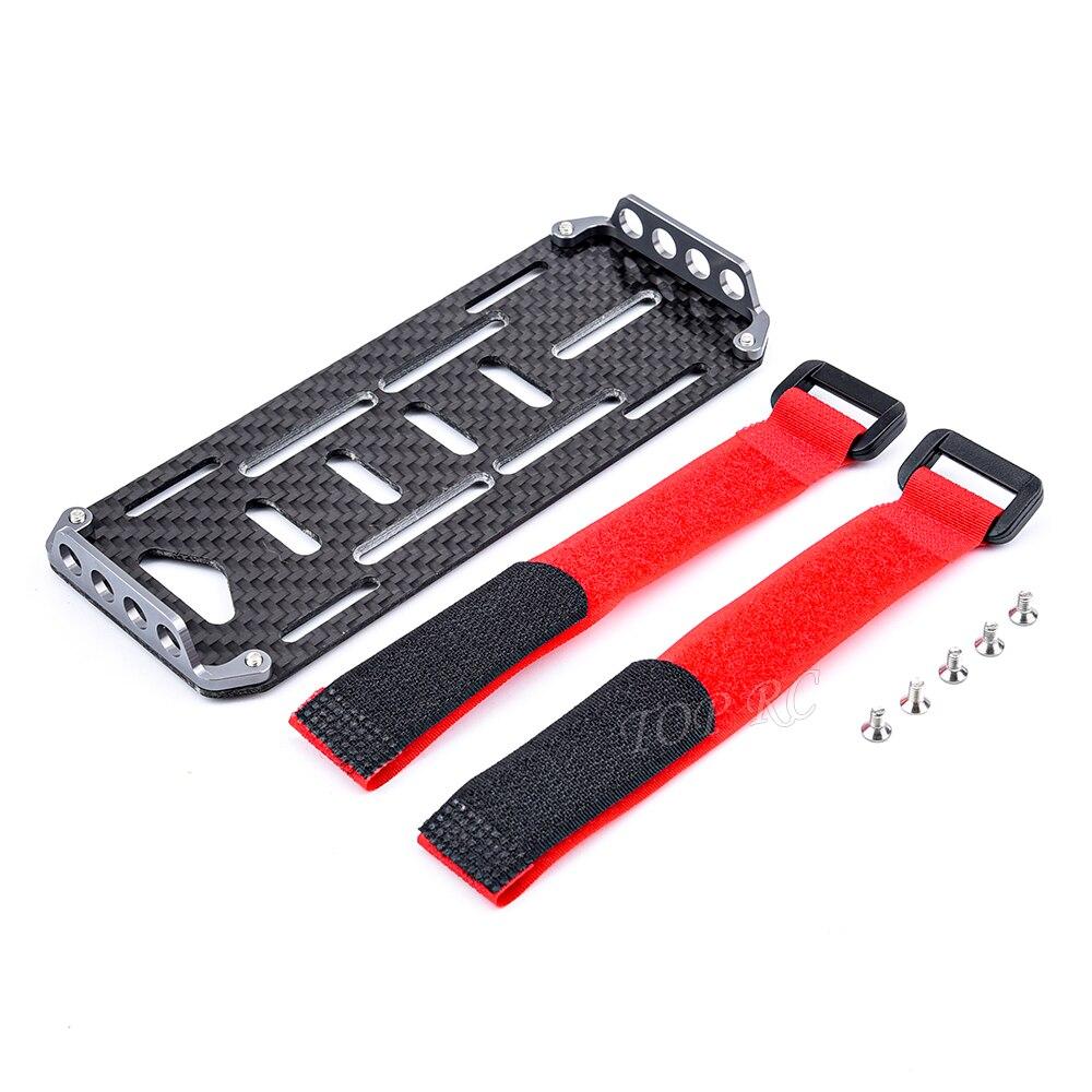 

Пластина кріплення акумулятора з алюмінієвого сплаву для 1/10 Axial SCX10 CC01 F350 D90 RC4WD RC Crawler Car