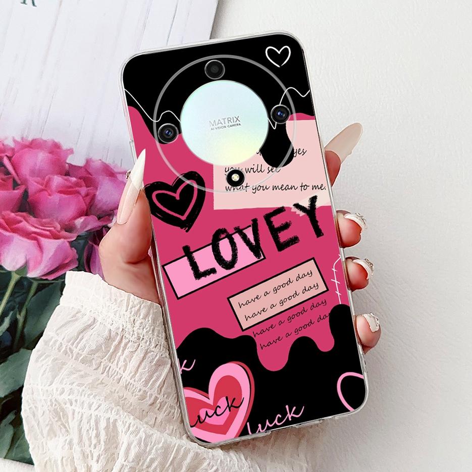 Für Honor Magic6 Lite Hülle HonorX9B ALI-NX1 Coole Drachenbemalte Abdeckung Weiche Silikonhülle Für Honor X9B Magic 6 Lite Fundas Coque